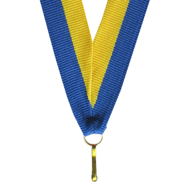 Ribbon for medal V8 Blue/Yellow 1cm